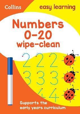 Numbers 0-20 Age 3-5 Wipe Clean Activity Book(English, Paperback, Collins Easy Learning)