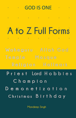 A to Z Full Forms(English, Paperback, Mandeep Singh)