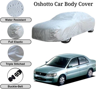 Oshotto Car Cover For Mitsubishi Lancer (Without Mirror Pockets)(Silver)