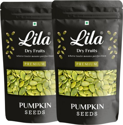 lila dry fruits Premium Raw Pumpkin Seeds |Immunity Booster|Kadu Beej|Super Seeds 200gm*2 Pumpkin Seeds(400 g)
