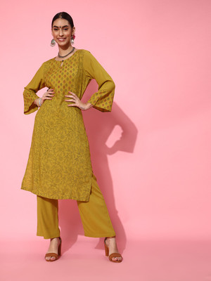 STREET9 Women Kurta Pant Set