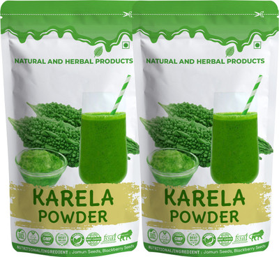 NATURAL AND HERBAL PRODUCTS Karela Powder(2 x 100 g)