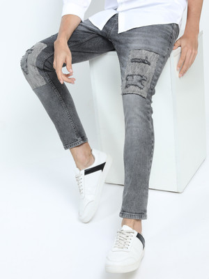 HIGHLANDER Tapered Fit Men Grey Jeans