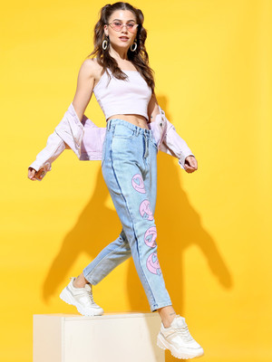 Tokyo Talkies Regular Women Light Blue Jeans