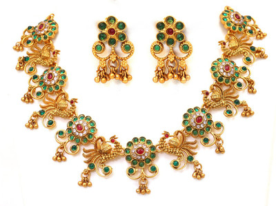DC Alloy Multicolor Jewellery Set(Pack of 1)