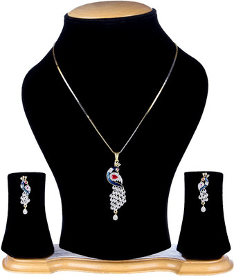 Embroco Metal Gold-plated Gold Jewellery Set(Pack of 1)