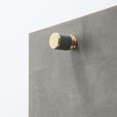 Mantara H-138-Grey Brass Cabinet/Drawer Handle(Grey Pack of 1)
