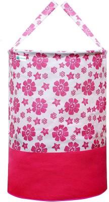 Unicrafts 45 L Pink Laundry Bag(Non Woven)