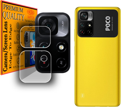 DAFFIN Back Camera Lens Glass Protector for POCO M4 Pro 5G(Pack of: 1)