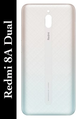 Unique4Ever Redmi 8A Dual WIth Side Keys Back Panel(Sky White)