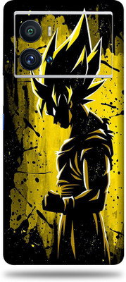 OggyBaba Vivo Iqoo 9 Pro 5G Mobile Skin(Yellow Goku Multicolor Skin With Ultra Matte Finish)