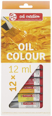Royal Talens art creation oil color 12 X 12(Set of 1, Yellow)