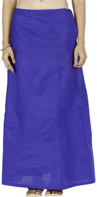 Radhey Rani Store Violet_Women's Cotton saree inskirt petticoat_0012 Pure Cotton Petticoat(Free)
