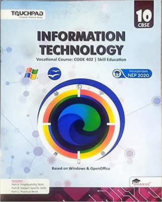 Information Technology Class X Vocational Course: Code 402 | Skill Education Incorporates NEP 2020(Paperback, dr sanjay jain)