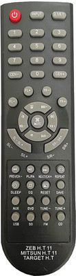 Akshita HT-11 Remote Compatible for Home Theater System Remote Control TARGET Remote Controller(Black)