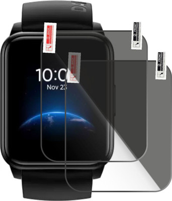 JSGROWITTECH Edge To Edge Screen Guard for Realme Watch 2(Pack of 2)