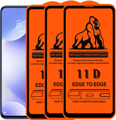 Express Buy Edge To Edge Tempered Glass for Poco X2(Pack of 3)