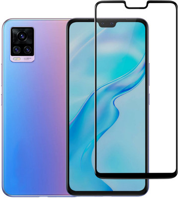 SURMALA Edge To Edge Tempered Glass for Vivo V20 PRO(Pack of 1)