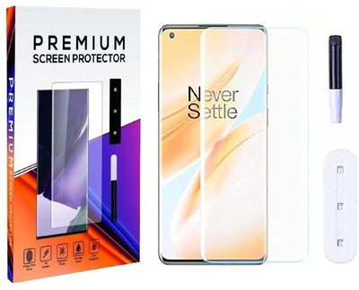 MAXEZE Edge To Edge Tempered Glass for OnePlus 8 Pro(Pack of 1)