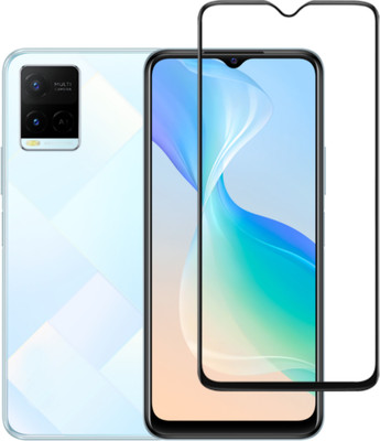 SURMALA Edge To Edge Tempered Glass for Vivo Y21(Pack of 1)