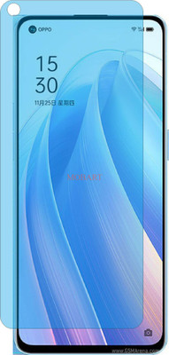 MOBART Impossible Screen Guard for OPPO RENO 7 5G CPH2371 (AntiBlue UV Light)(Pack of 1)