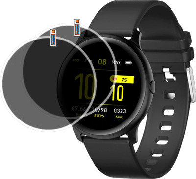 QZXCEON Screen Guard for GIONEE STYLFIT ALPHA 7 SMARTWATCH SCREEN GUARD(Pack of 2)