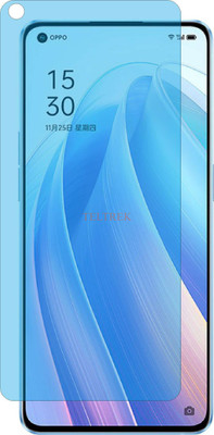 TELTREK Tempered Glass Guard for OPPO RENO7 PRO 5G CPH2293 (AntiBlue UV Light)(Pack of 1)