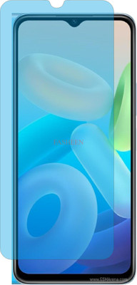 Fasheen Tempered Glass Guard for VIVO Y55S 5G V2164A (AntiBlue UV Light)(Pack of 1)