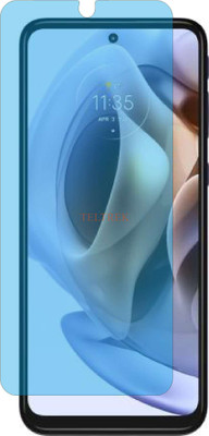 TELTREK Tempered Glass Guard for MOTOROLA G 31 (AntiBlue UV Light)(Pack of 1)
