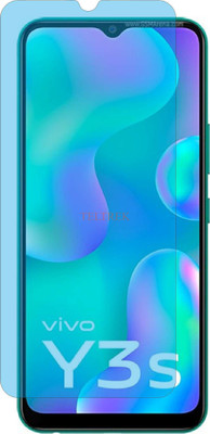 TELTREK Tempered Glass Guard for VIVO V2044 (AntiBlue UV Light)(Pack of 1)