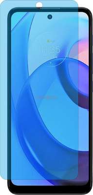 Fasheen Tempered Glass Guard for MOTOROLA MOTO E 30 (AntiBlue UV Light)(Pack of 1)