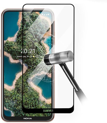 CONNECTPOINT Edge To Edge Tempered Glass for Nokia XR20(Pack of 1)