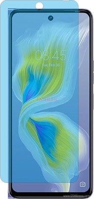 Fasheen Tempered Glass Guard for TECNO CAMON 18 T (AntiBlue UV Light)(Pack of 1)