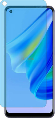 TELTREK Tempered Glass Guard for RENO6 LITE CPH2365 (AntiBlue UV Light)(Pack of 1)