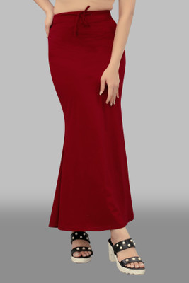 keshav piya fab ABD._Fish_Maroon_XL_Saree Shapewear shapewear petticoat For women Lycra Blend Petticoat(XL)