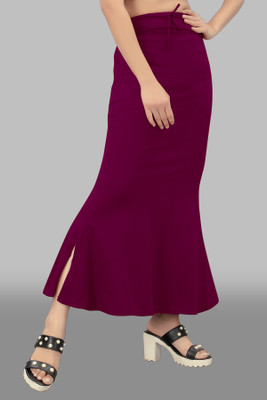 Ozberk Creation OLD.__Fish_Purple_M_Saree Shapewear shapewear petticoat For Women Lycra Blend Petticoat(M)
