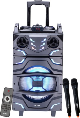 Intex Multimedia Speaker T-300 TUFB (Dual) 42 W Bluetooth Party Speaker(Black, Stereo Channel)