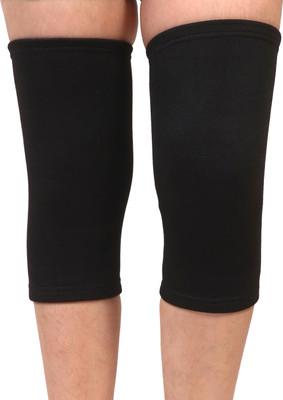 HEAREAL HEALTH CARE Unisex Knee Cap for Joint Pain & Arthritis Relief, Faster Injury Recovery Knee Support(Black)