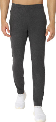 Dyca Self Design Men Grey Track Pants