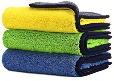 Karon Enterprise Microfiber Vehicle Washing  Cloth(Pack Of 10)