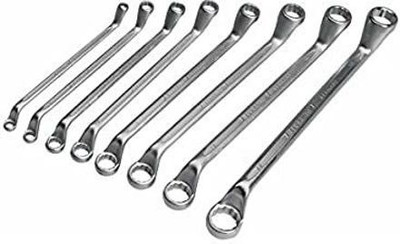 DHATRI TOOLS Spanner Set , Spanner Set Tools Kit , Ring Spanner Wrench 8Pc Set(6x7-20x22)mm, Double Sided Speed Wrench(Pack of 1)
