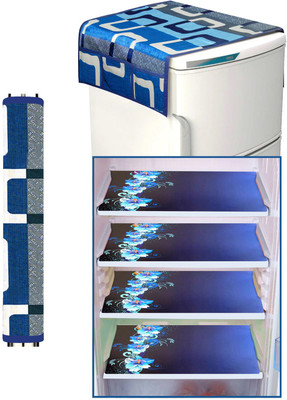 Flipkart SmartBuy Refrigerator  Cover(Width: 55 cm, Blue)