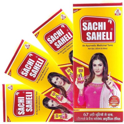 Sachi Saheli Ayurvedic Tonic with Tablet for Women's Health (Pack of 4)(Pack of 4)