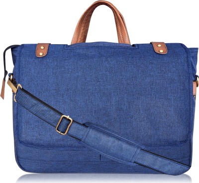 RUZEE Men & Women Blue Messenger Bag