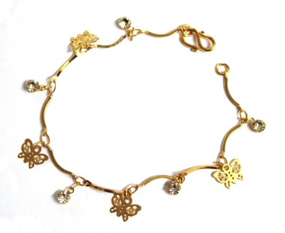S L GOLD Copper Gold-plated Bracelet