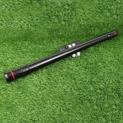 WHEETOYKART RED STRIP BLACK SINGLE ROD LEG GUARD ROYAL ENFIELD REBORN,METEOR MADE IN INDIA Bike Crash Guard Rope(Royal Enfield)