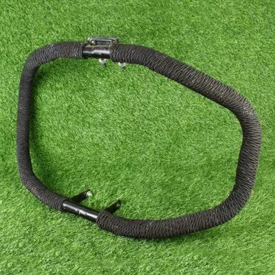 WHEETOYKART FRONT 8 BEND LEG GUARD WITH BLACK ROPE FOR ROYAL ENFIELD MADE IN INDIA Bike Crash Guard Rope(Royal Enfield)