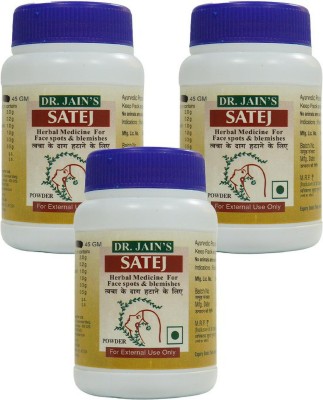 Dr. Jain's SATEJ Powder 45grams Pack of 3(135 g)