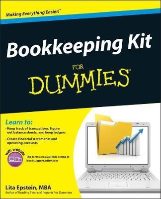 Bookkeeping Kit For Dummies(English, Mixed media product, Epstein Lita)