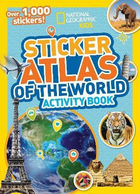 World Atlas Sticker Activity Book(English, Paperback, National Geographic Kids)